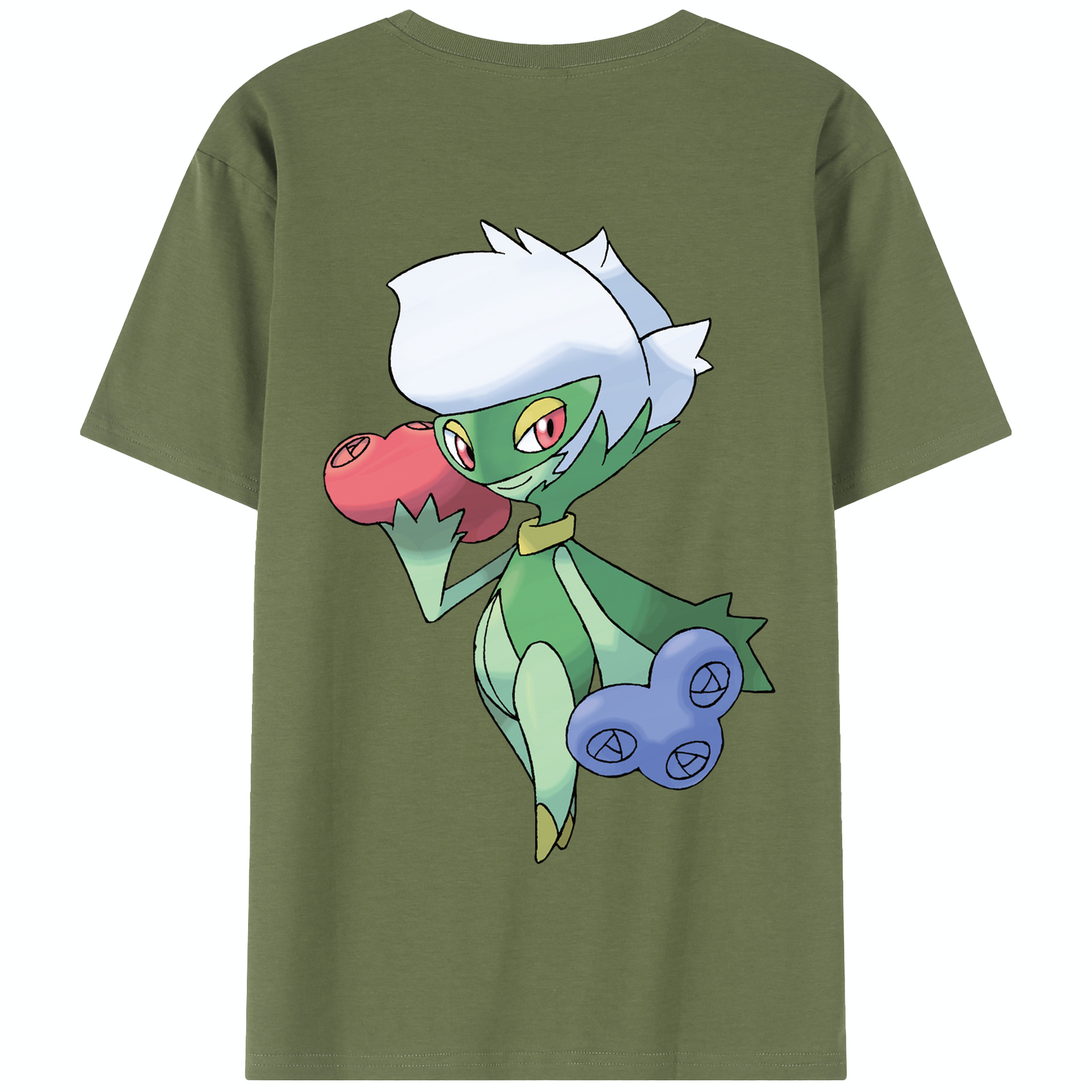 （画像用） ポケットモンスター Pokémon 綿100％半袖Tシャツ（背面プリント）